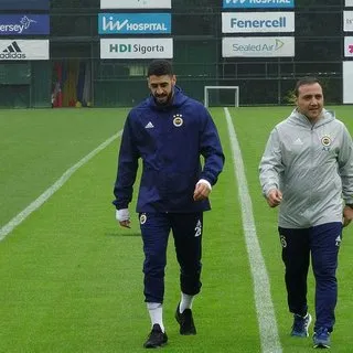 Fenerbahçe'de Tolga Ciğerci ilk kez sahada çalıştı