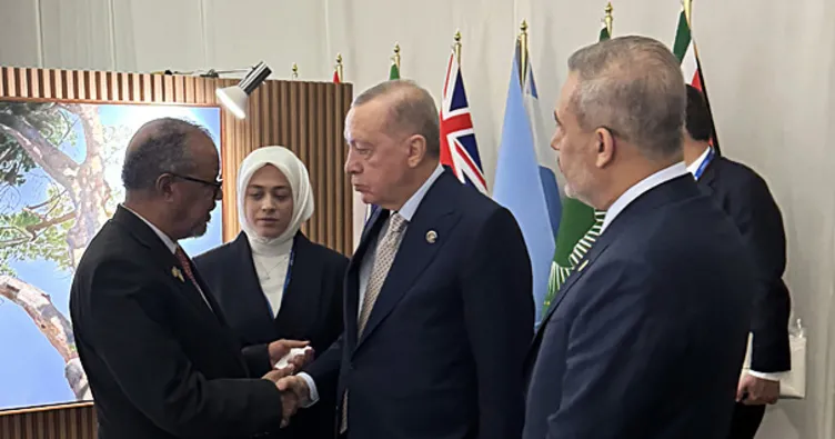 Başkan Erdoğan, DSÖ Genel Direktörü Ghebreyesus ile görüştü