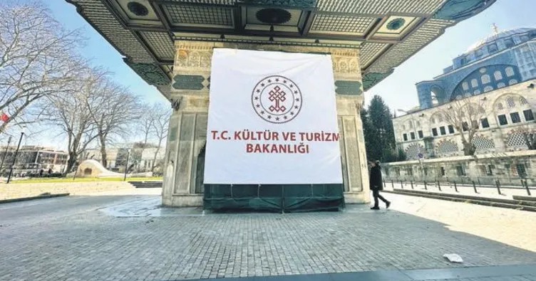 300 yıllık çeşme acil bakıma alındı