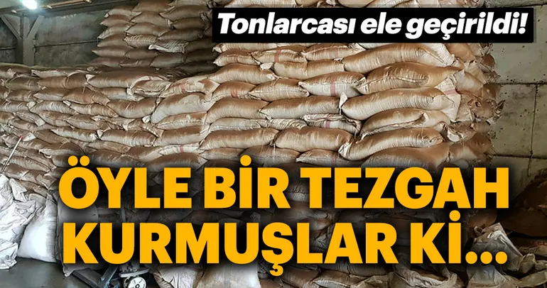 Mersin’de sahte çay çetesine operasyon!