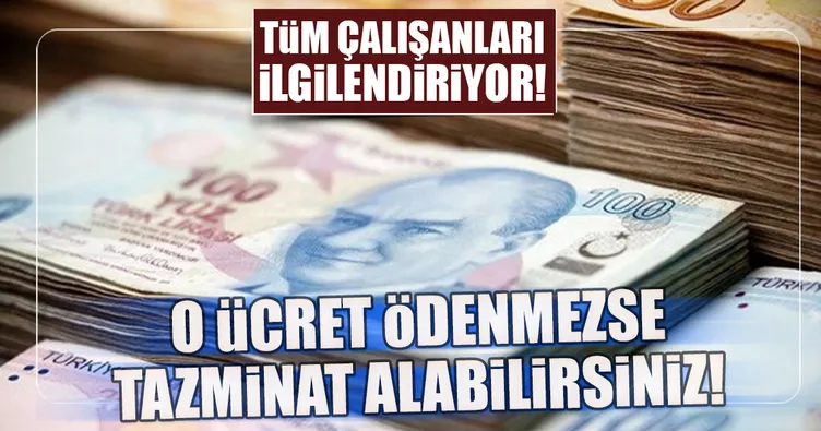 Fazla mesai ödenmezse tazminat alabilirsiniz