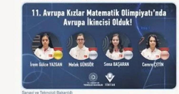 Emine Erdoğan’dan müthiş kızlara tebrik
