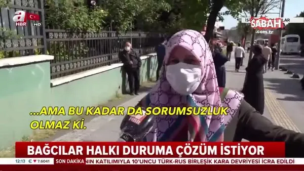 İstanbul'da Halk Ekmek kuyruğu çilesi vatandaşları isyan ettirdi | Video