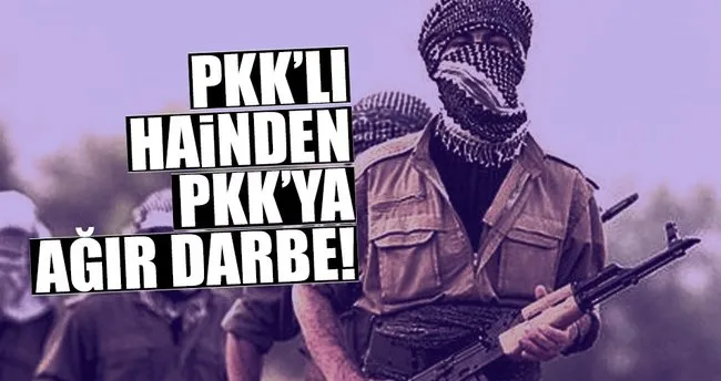 Yakalanan PKK’lı hainin gösterdiği yerde...