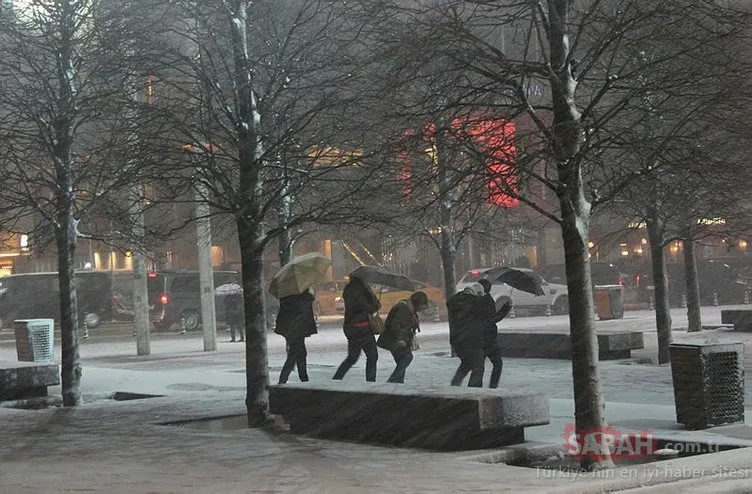 İstanbul’da kar etkili oluyor! Kartpostallık görüntüler ortaya çıktı