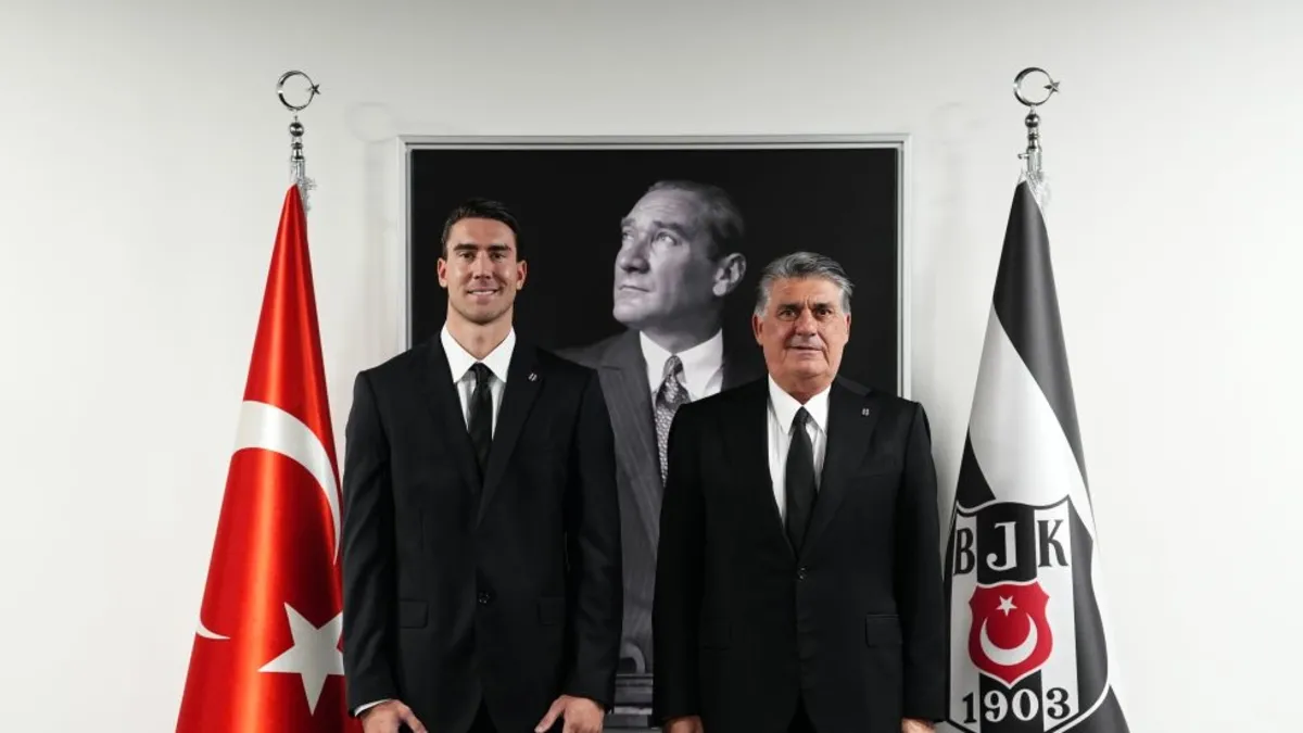 İtalyan Basını Vlahovic Transferini Mercek Altına Aldı: Beşiktaş'tan Sırp Yıldıza Dev Anlaşma