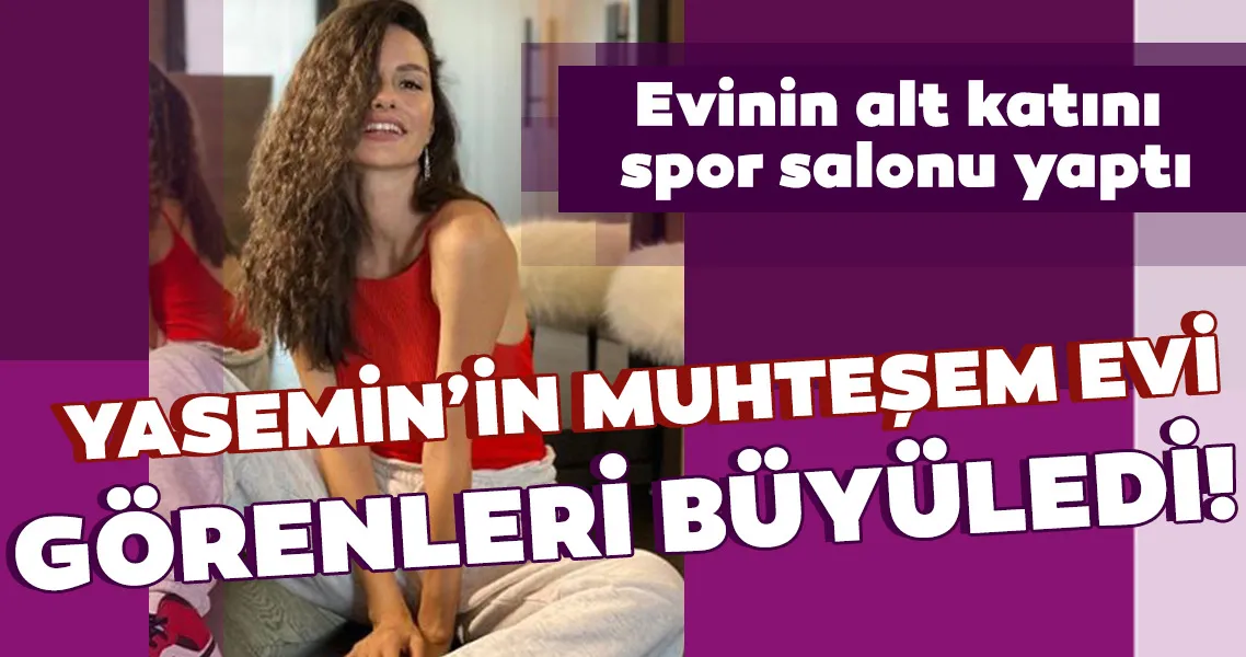 Yasemin Özilhan'ın süper lüks evi görenleri büyüledi! Sosyal medya yıkıldı!