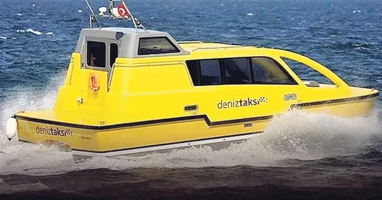 Deniz taksi için ihale var para yok