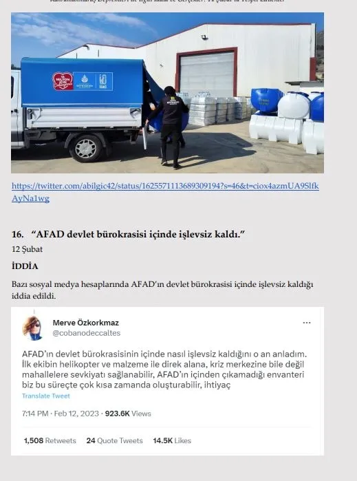 Son dakika: Deprem yalanları ve gerçekler! Kahramanmaraş, Pazarcık, Elbistan, Hatay...