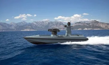 Türkiye’nin ilk silahlı insansız deniz aracı ’ULAQ’ tanıtıldı! İşte göreve hazır olacağı tarih...