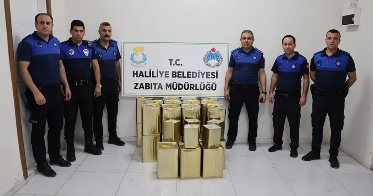 875 kilo yağa el konuldu