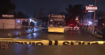 Kayan İETT otobüsünü durdurmaya çalışan şoför hayatını kaybetti | Video