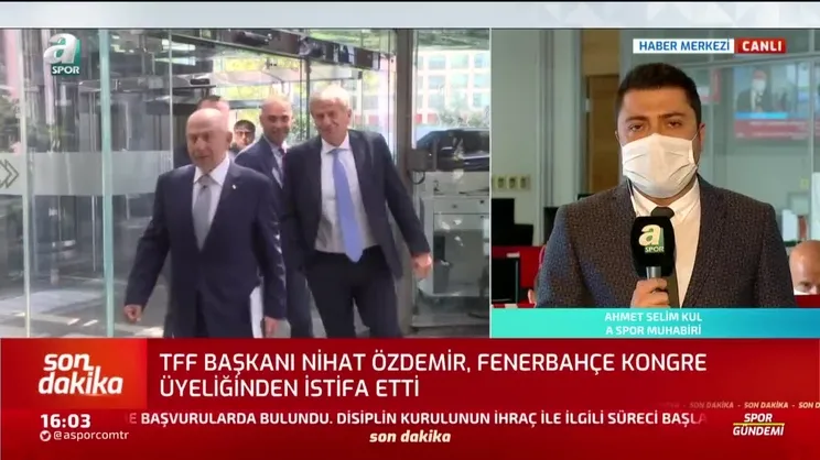 Nihat Özdemir Fenerbahçe kongre üyeliğinden istifa etti