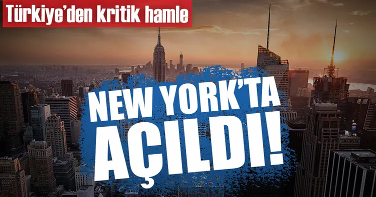 New York’ta Türkiye Ticaret Merkezi açıldı