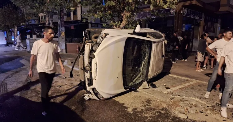 Islak yol kazaya neden oldu: 3 yaralı