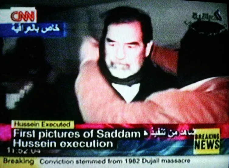 Saddam Hüseyin’in idam fotoğrafları