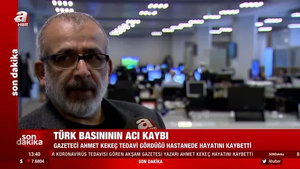 Son Dakika! Gazeteci Yazar Ahmet Kekeç tedavi gördüğü hastanede vefat etti | Video