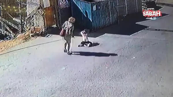 Küçük kıza anne şiddeti kamerada