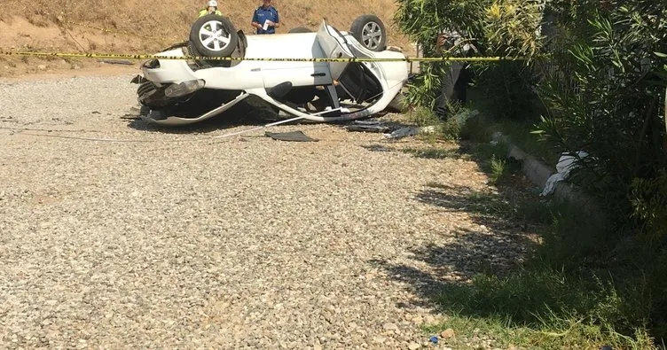 Adıyaman’da feci kaza: Otomobil şarampole devrildi: 2 ölü!