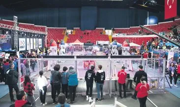 Başkentte robotlar yarıştı