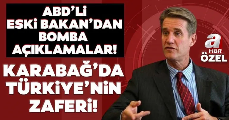ABD’li eski Dışişleri Bakanı Bryza: Karabağ’da kazanan Türkiye!