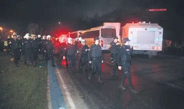 Ambarlar’da bin polisle yıkım