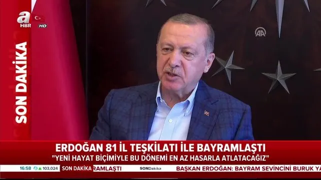 Cumhurbaşkanı Erdoğan AK Parti il teşkilatlarına seslendi (25 Mayıs 2020 Pazartesi) | Video