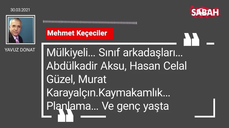 Yavuz Donat | Mehmet Keçeciler