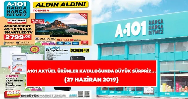 A101 Aktuel 27 Haziran 2019 Indirim Katalogu Dopdolu Persembe A101 Aktuel Urunler Indirim Listesi En Son Haber