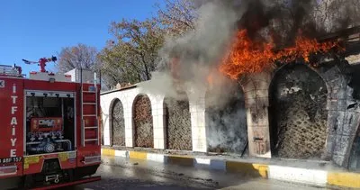 Şırnak'ta Dikey Bahçede yangın çıktı! #sirnak