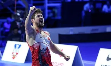 Ali Cengiz, Dünya Güreş Şampiyonası’nda altın madalyada kazandı