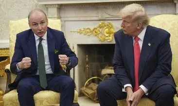 İrlanda Başbakanı Trump’ın yanı başında konuştu: Gazze’de çocuklar öldü