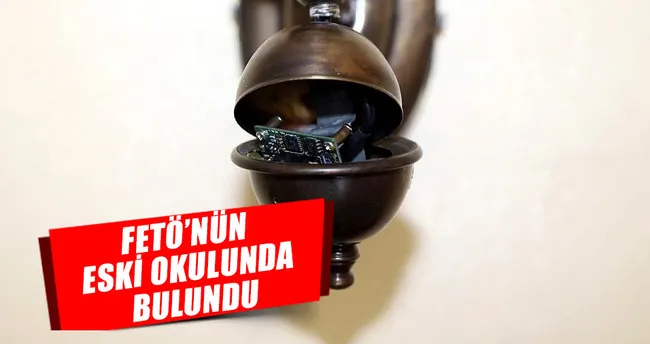 FETÖ’nün eski okulunda gizli kameralar çıktı