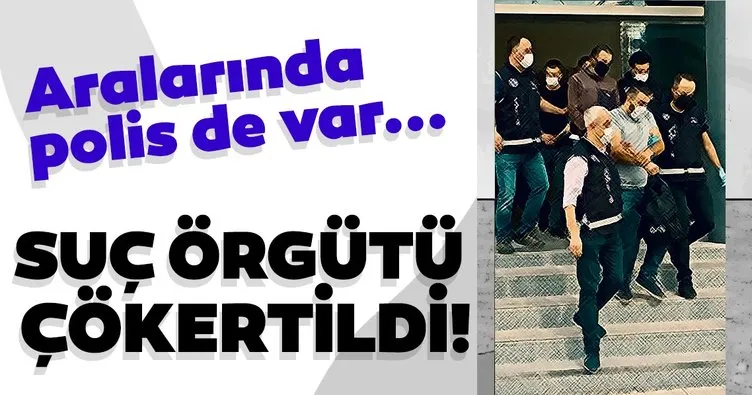 Son dakika haberi: Bursa’da suç örgütü çökertildi! 1’i polis 7 kişi gözaltında