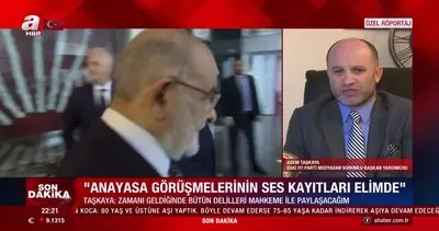 Son dakika! İYİ Parti eski yöneticisi Adem Taşkaya: Elimde HDP ile anayasa görüşmelerinin 18 saatlik ses kaydı var | Video