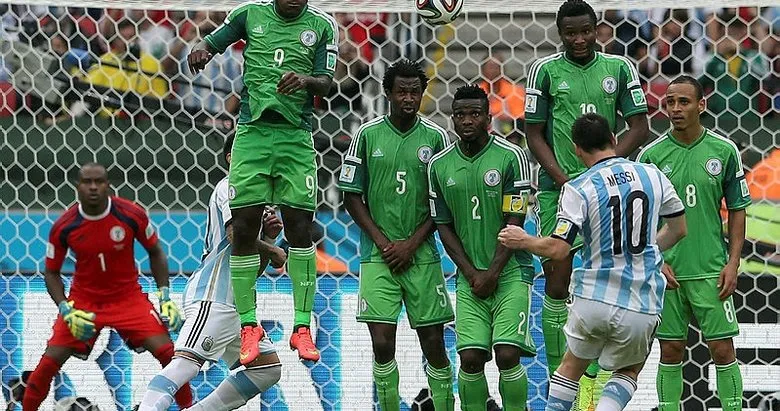 Nijerya ile Arjantin 9. maçlarında