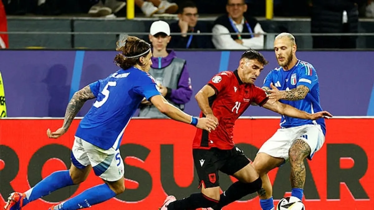 İtalya, Arnavutluk’u 2-1 mağlup etti | EURO 2024 İtalya, Arnavutluk’u 2-1 mağlup etti | EURO 2024