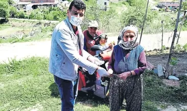 84’lük Sevgi Teyze herkese örnek oldu