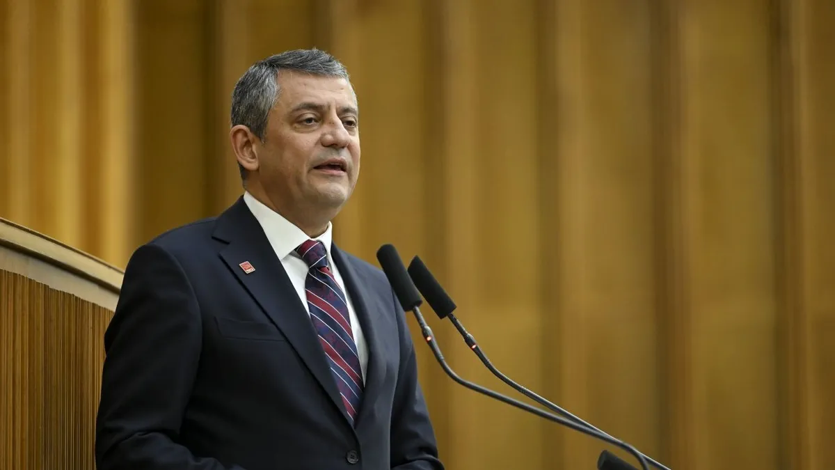 CHP Genel Başkanı Özgür Özel hakkında soruşturma başlatıldı CHP Genel Başkanı Özgür Özel hakkında soruşturma başlatıldı