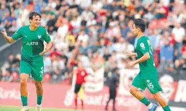 Bursaspor Uşak’ta tek golle güldü