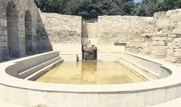 Bin 900 yıllık sessizliği bozan su