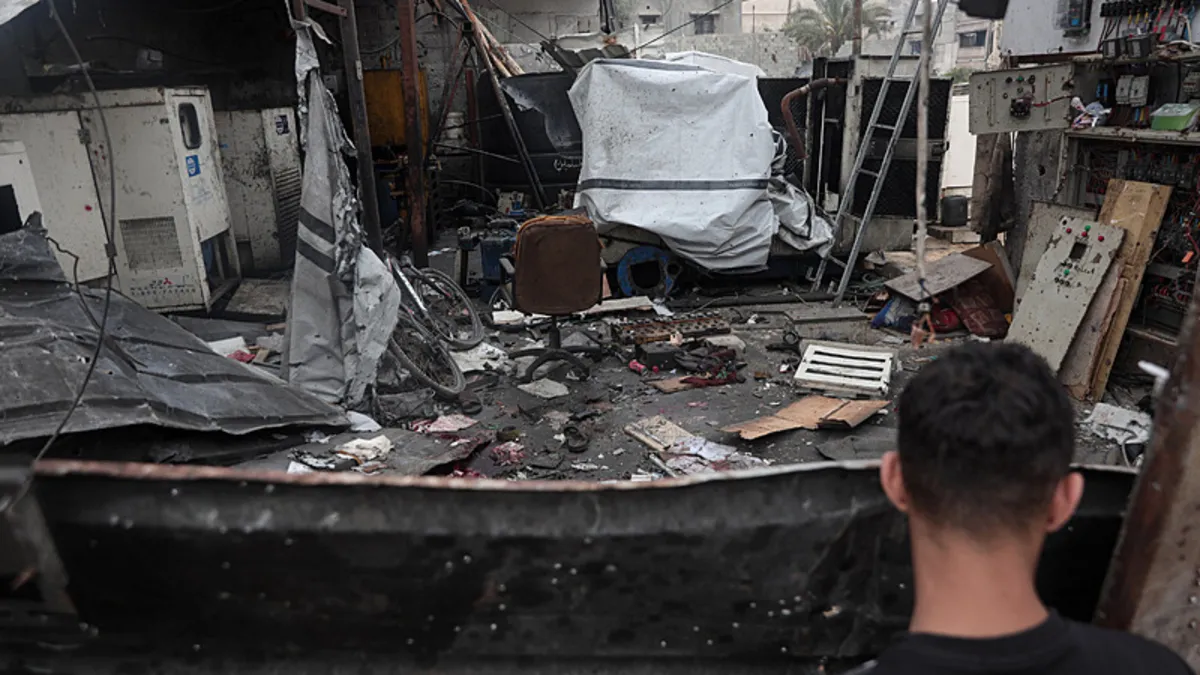 İsrail Gazze’de sivillerin toplandığı alanı vurdu: 3 Filistinli yaralandı