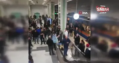 Yenikapı-Kirazlı metro hattında arıza nedeniyle seferler durdu | Video