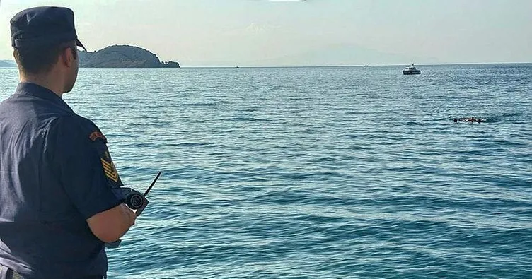 İnsansız araç gölde adam kurtardı