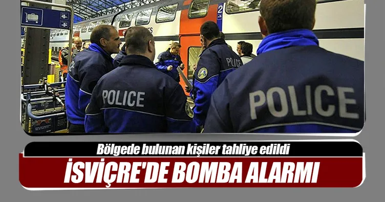 İsviçre’de bomba alarmı