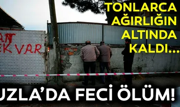 Tuzla’da tır şoförünün feci ölümü