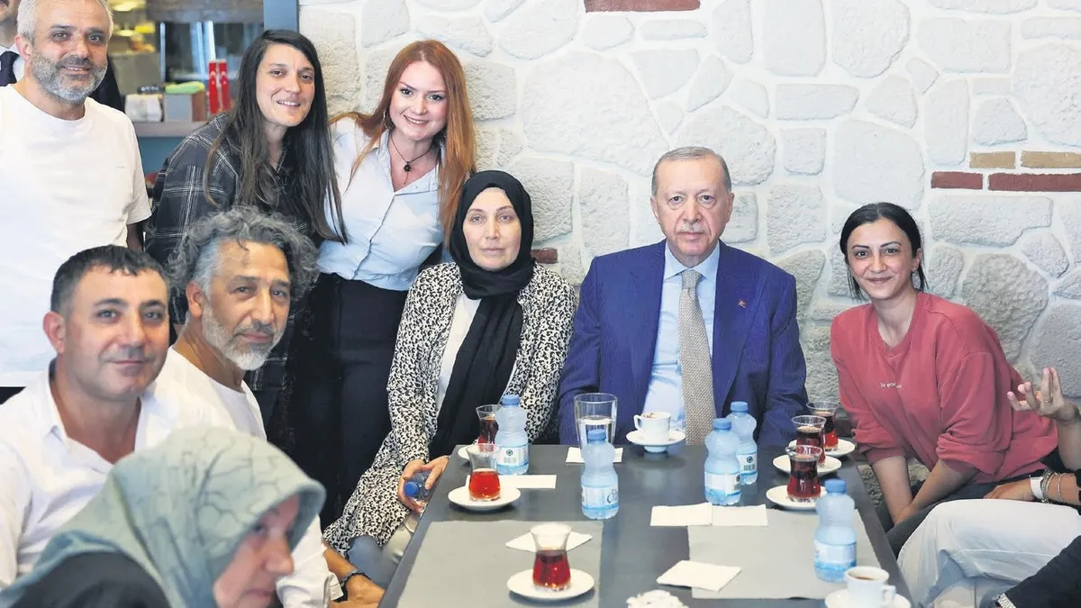 Başkan Erdoğan’dan esnaf ziyareti