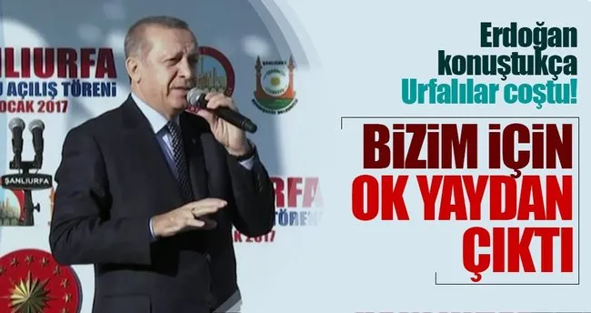 Cumhurbaşkanı Erdoğan’dan Şanlıurfa’da flaş açıklamalar