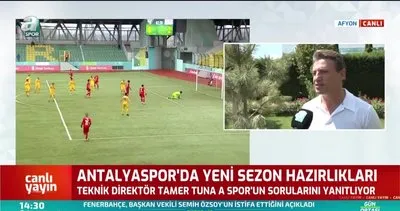 Antalyaspor Teknik Direktörü Tamer Tuna’dan Nuri Şahin açıklaması!