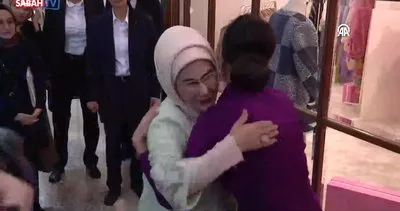 Emine Erdoğan, Belgrad’daki Türkiye Maarif Vakfının anaokulu öğrencileriyle bir araya geldi